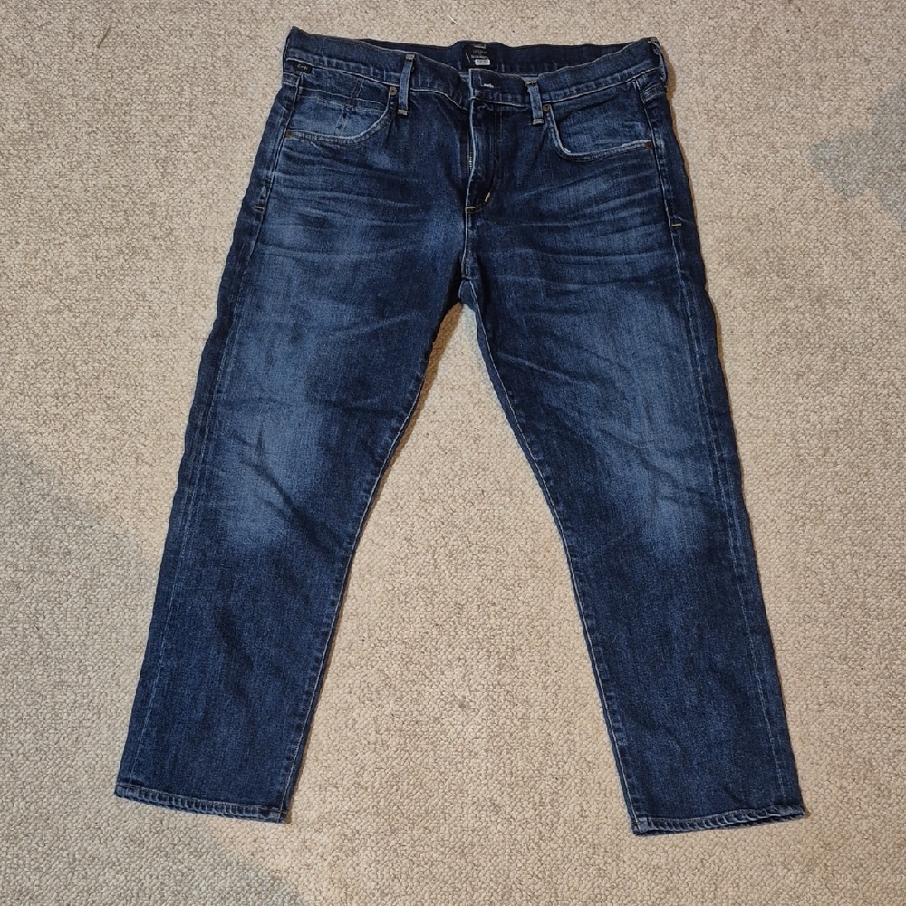 Citizens of Humanity Elsa Mid Rise Slim Fit Crop Jeans – Size 31